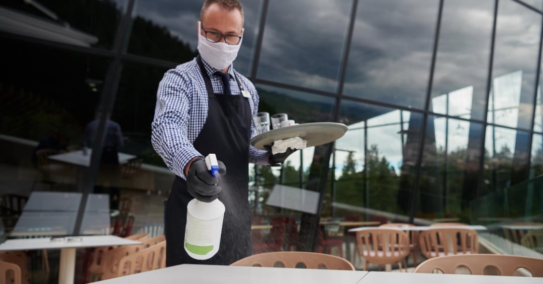 Increased Cleaning Measures for Restaurants and Bars During a Pandemic